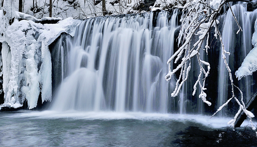 吊水湖冰瀑