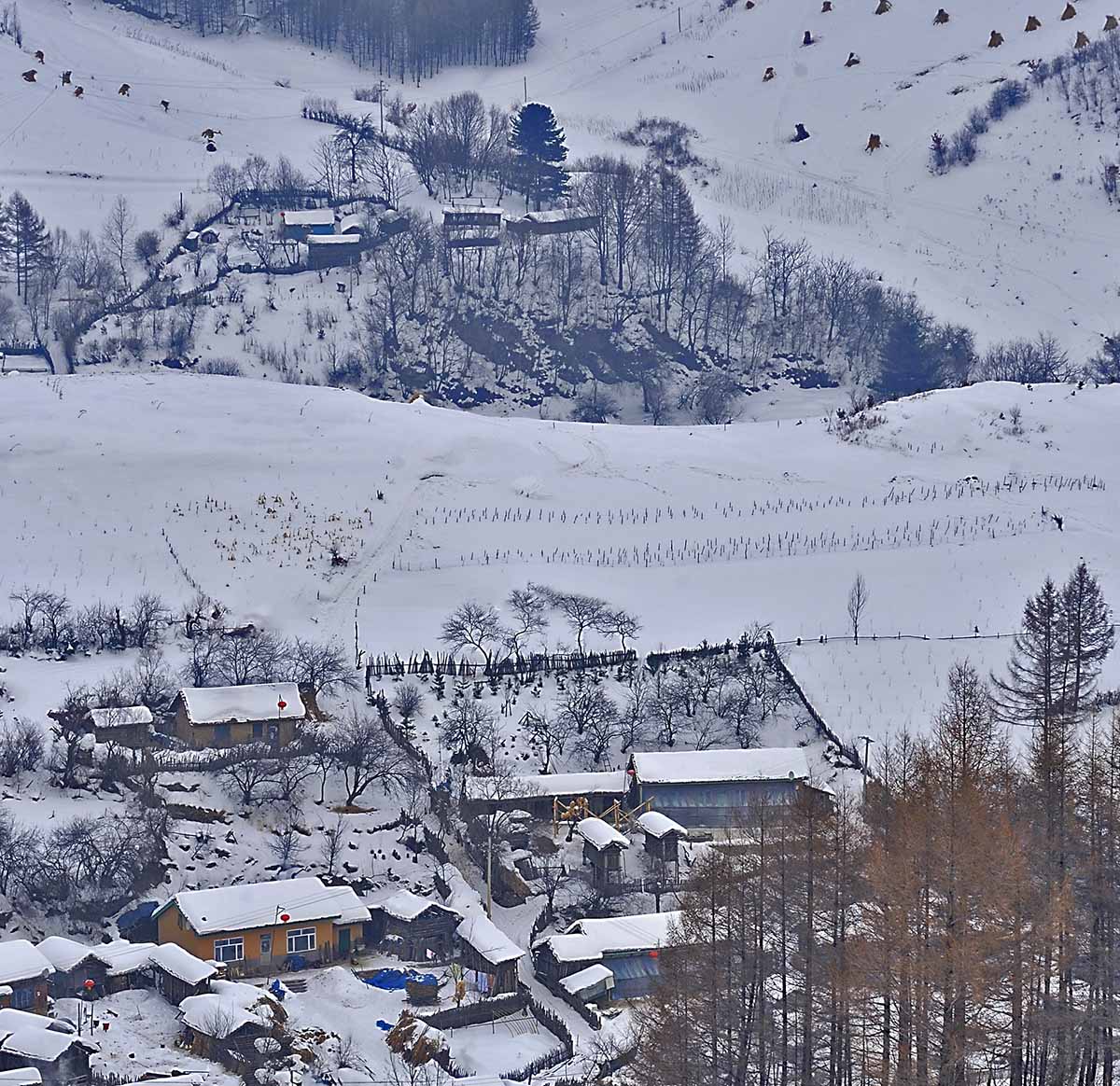 关东雪村---魅力松岭