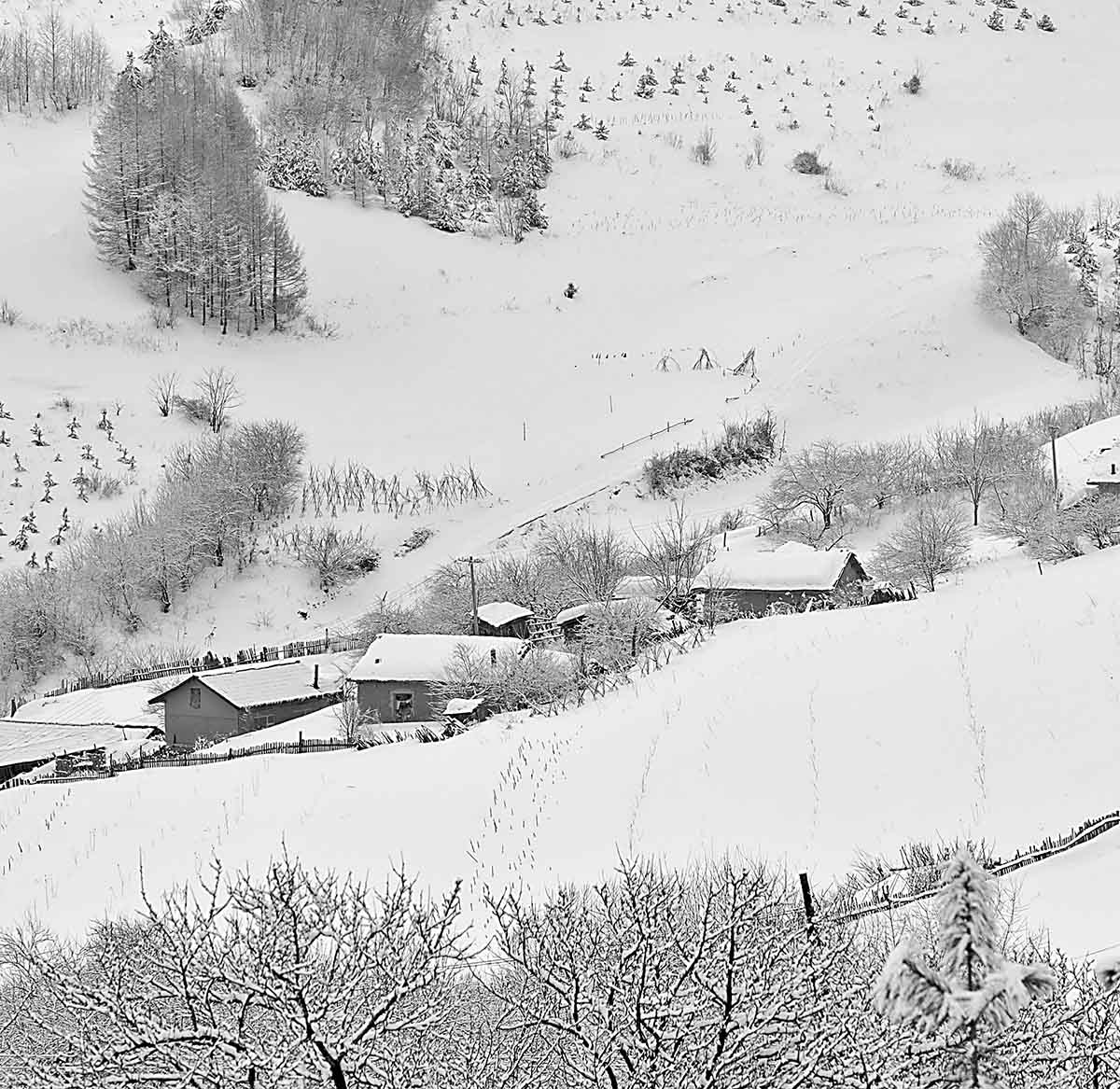 关东雪村---魅力松岭