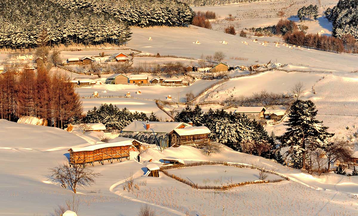关东雪村---魅力松岭