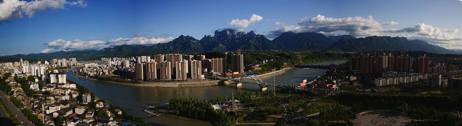 张家界城市风光