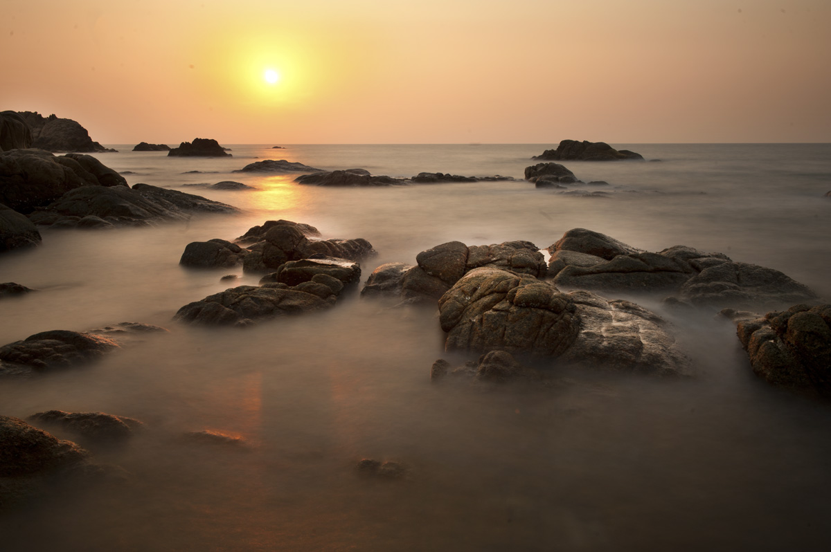南海夕照