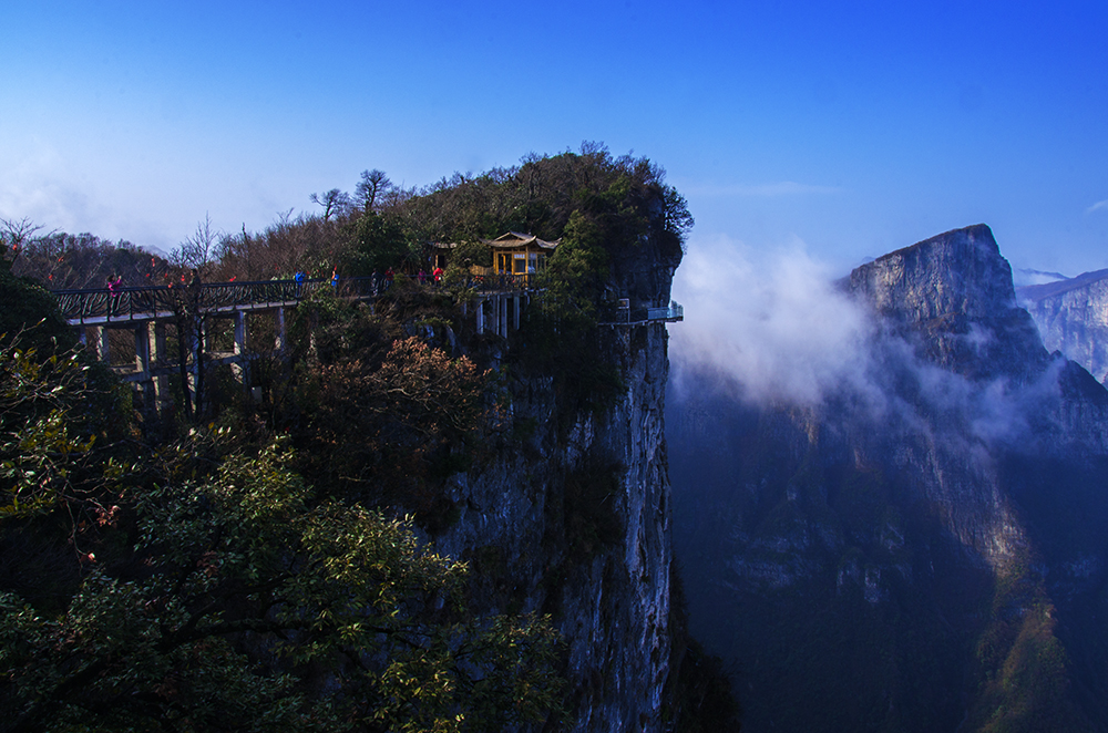 天门山即景