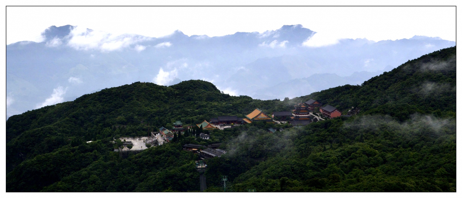 天门山寺美景