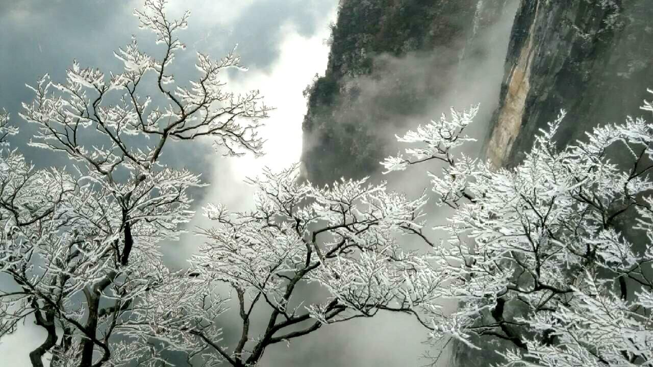 天门雪景2