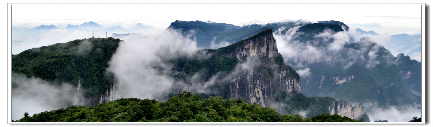 天门山风光