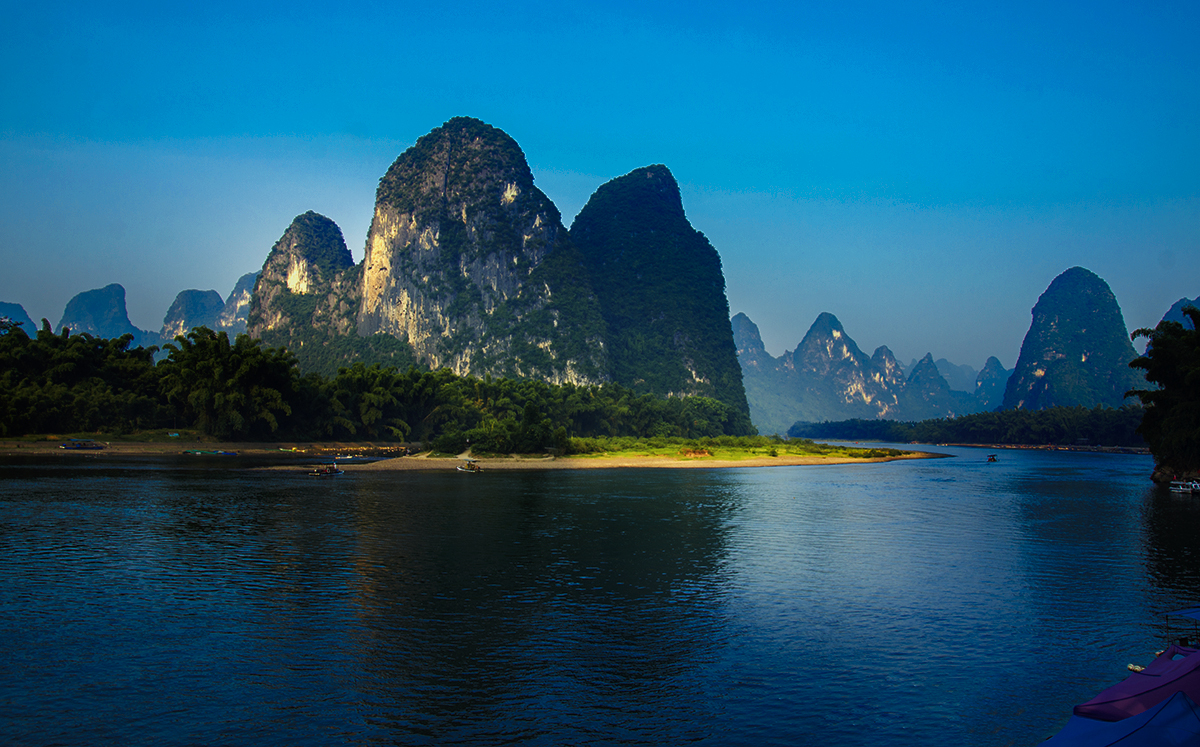 桂林印象--元宝山晨景