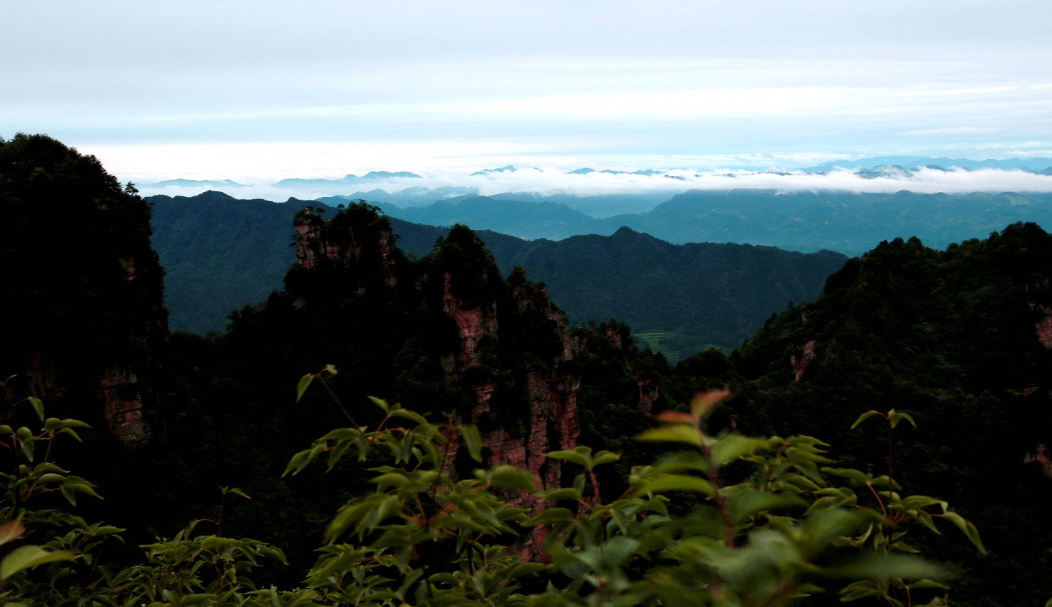 天子山风光2