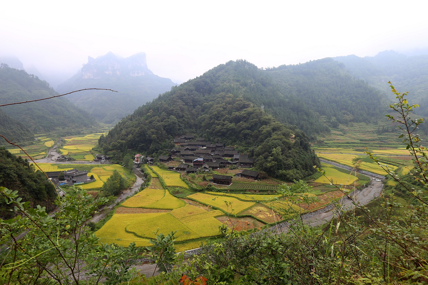 五行寨之火寨风光