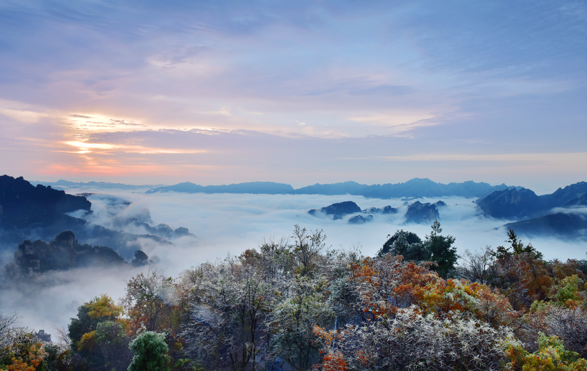 醉美天子山之晨