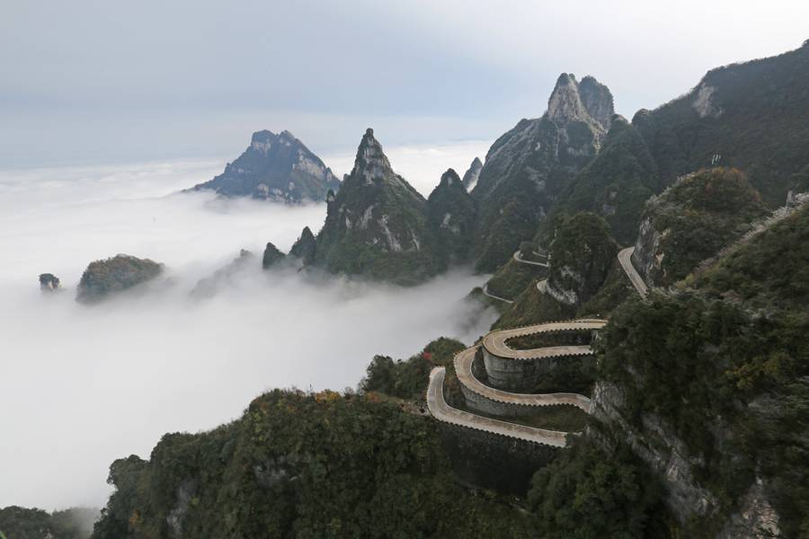 云海天路