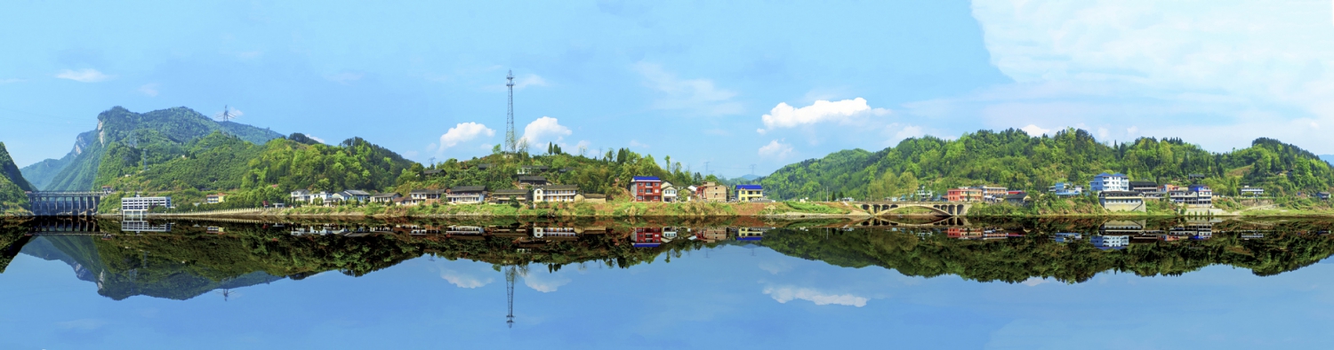 平静的澧水河