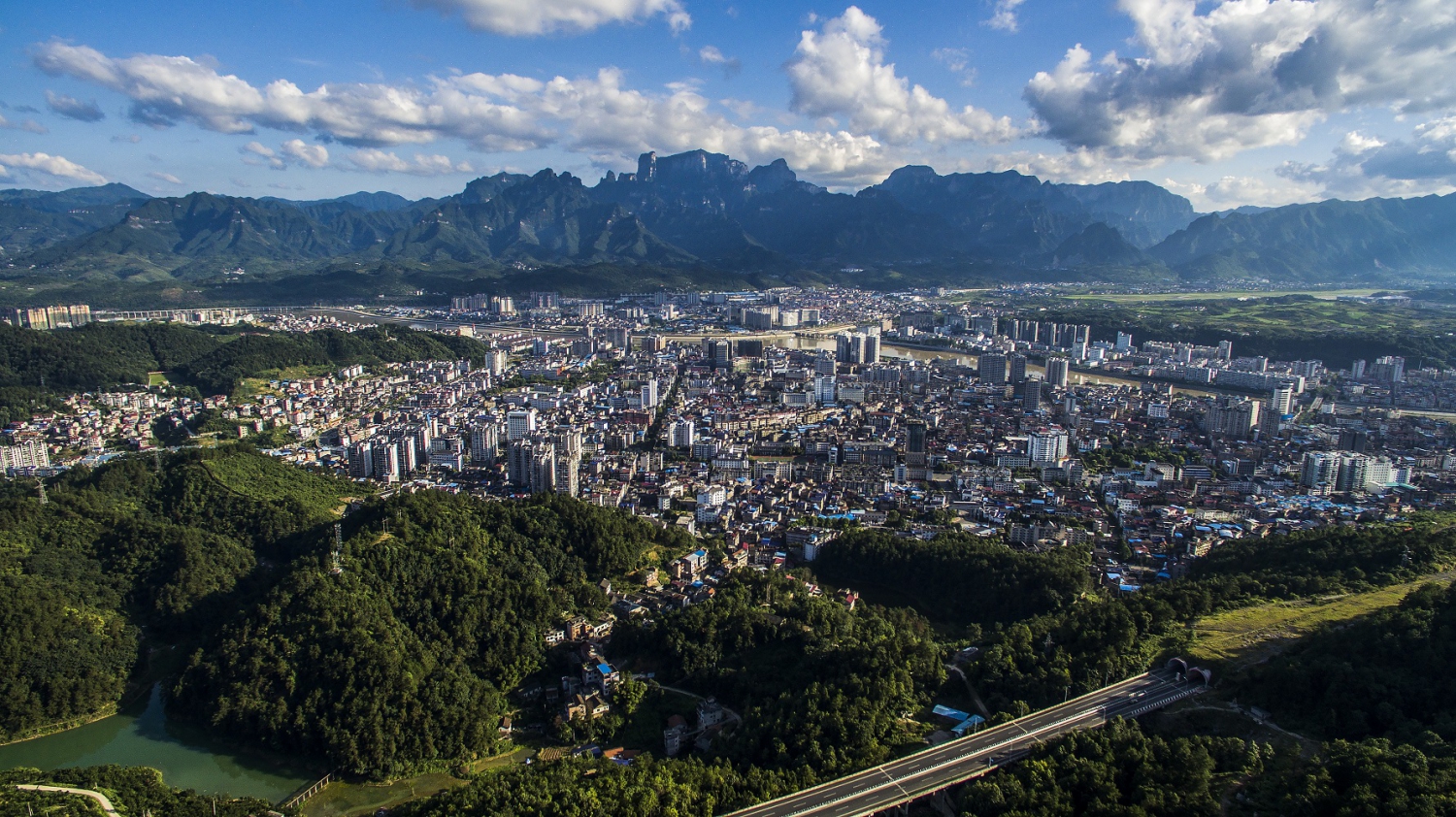 张家界全景（航拍）