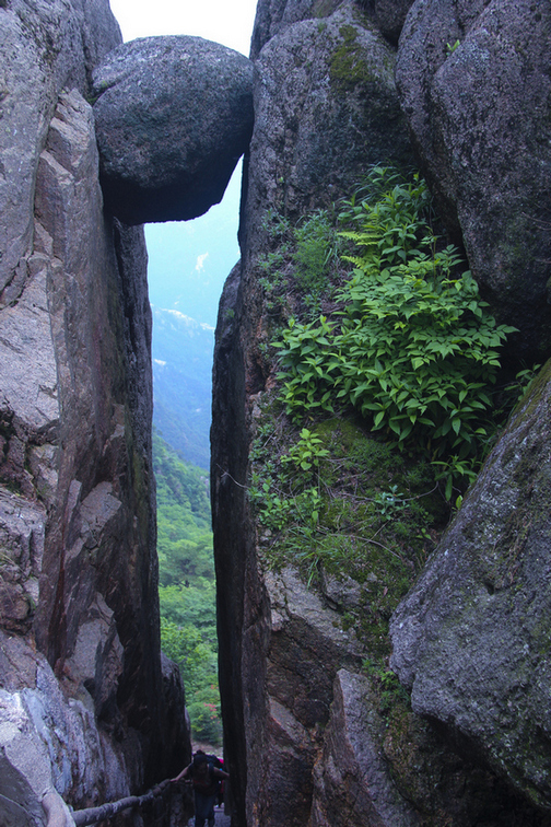 黄山一线天