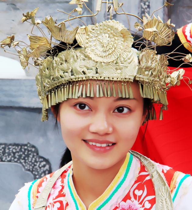 民族少女