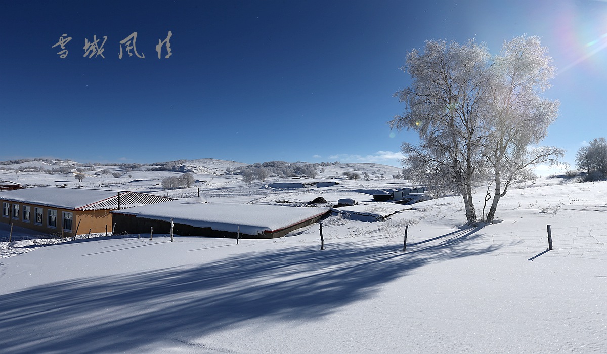 雪域风情----坝上