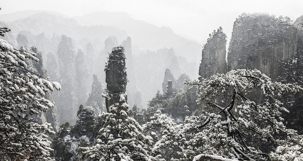 黄石寨品雪