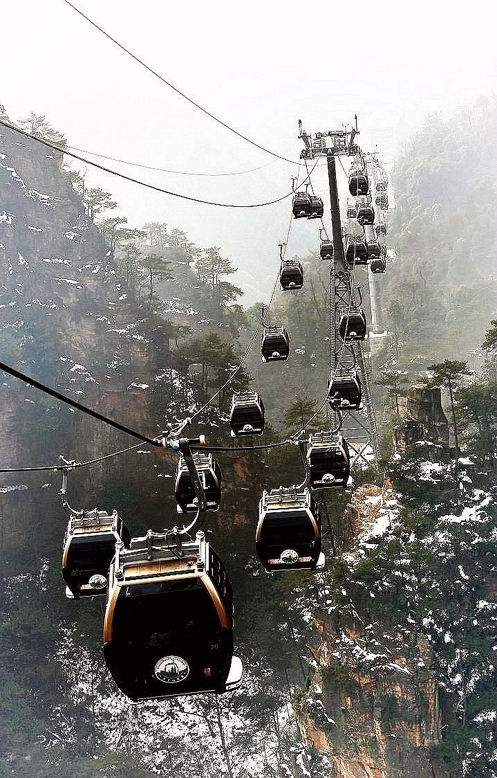 天子山索道