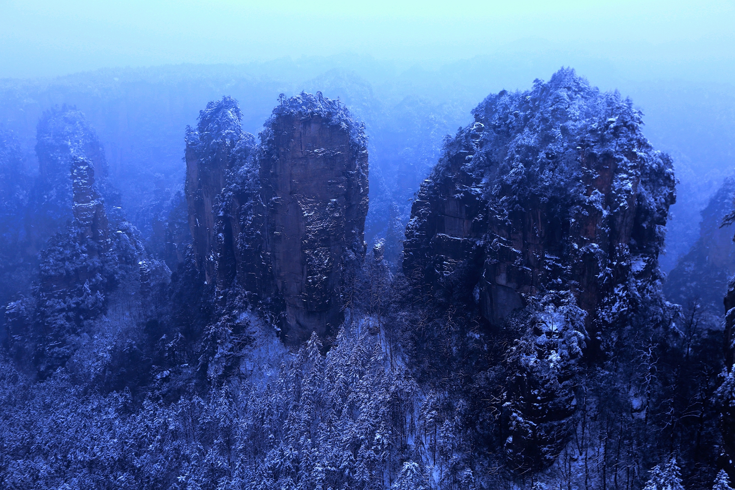 黄石寨·雪峰