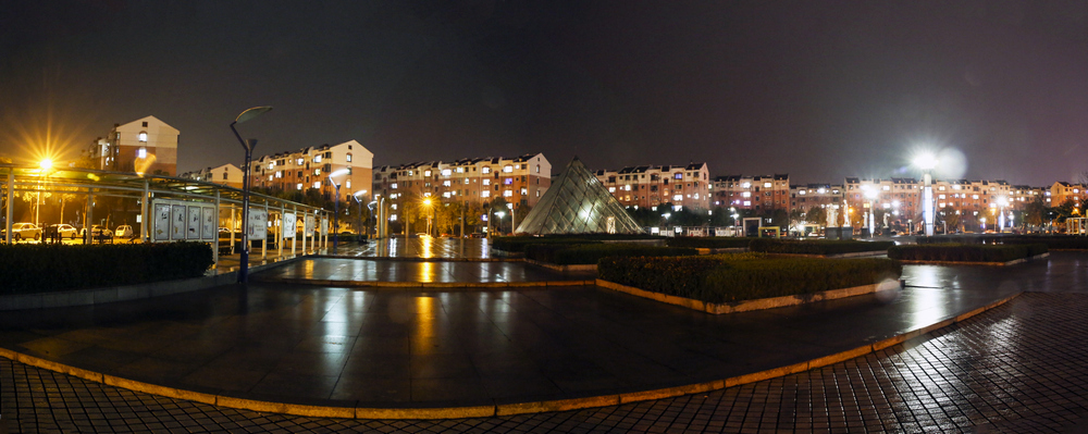 雨后夜色-大庆小区B