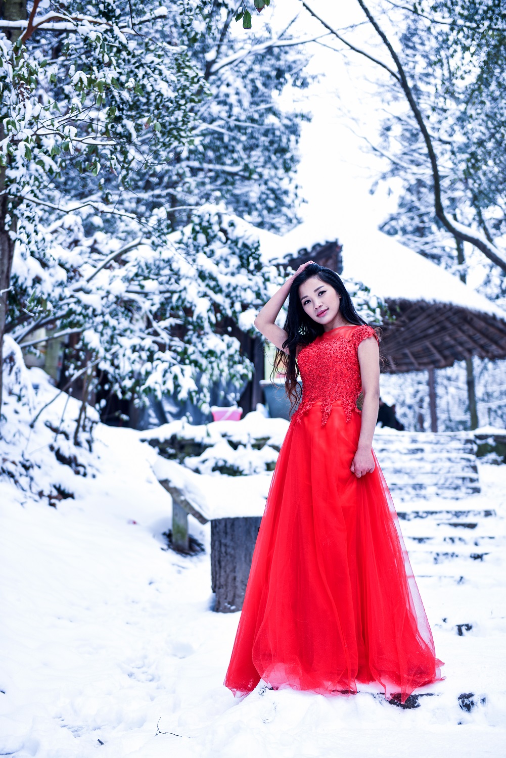 雪地人像8