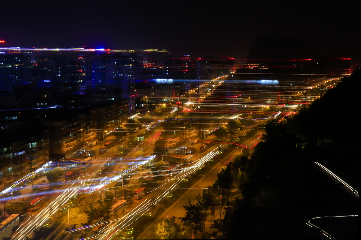 夜色-城市线条2