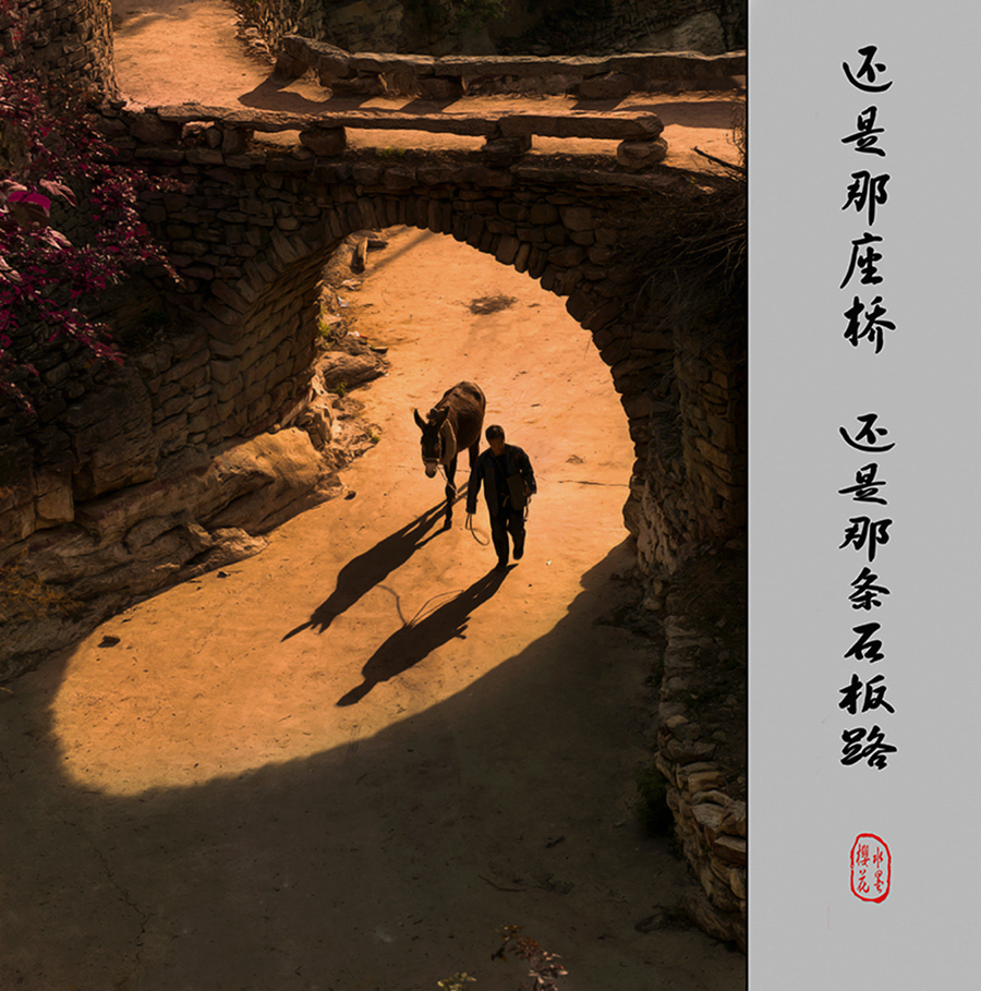 还是那座石桥，还是那条石板路