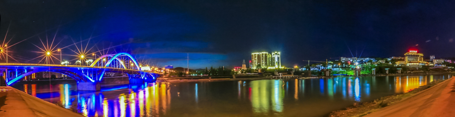 大庸澧水河夜景