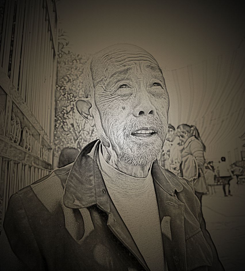 老人肖像