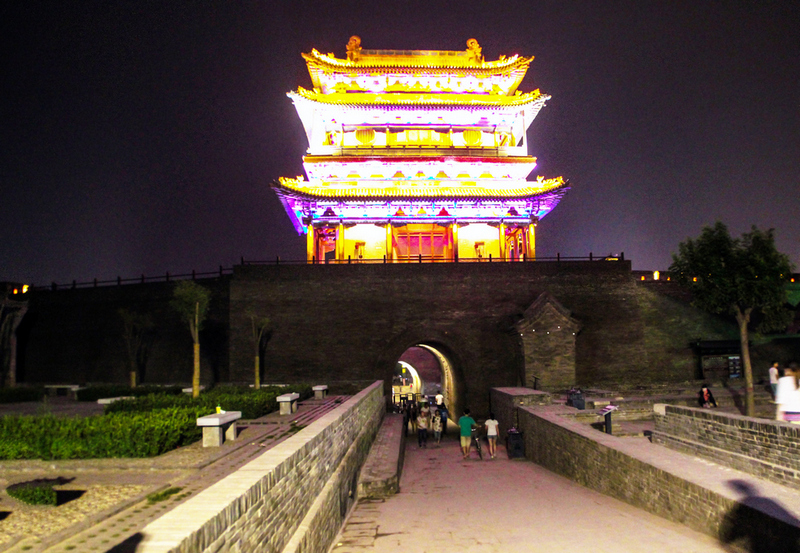 南门夜色