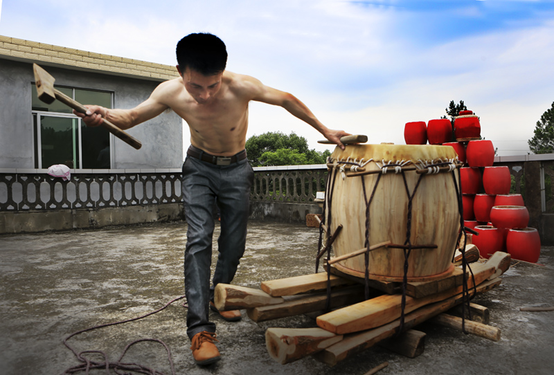制鼓传人