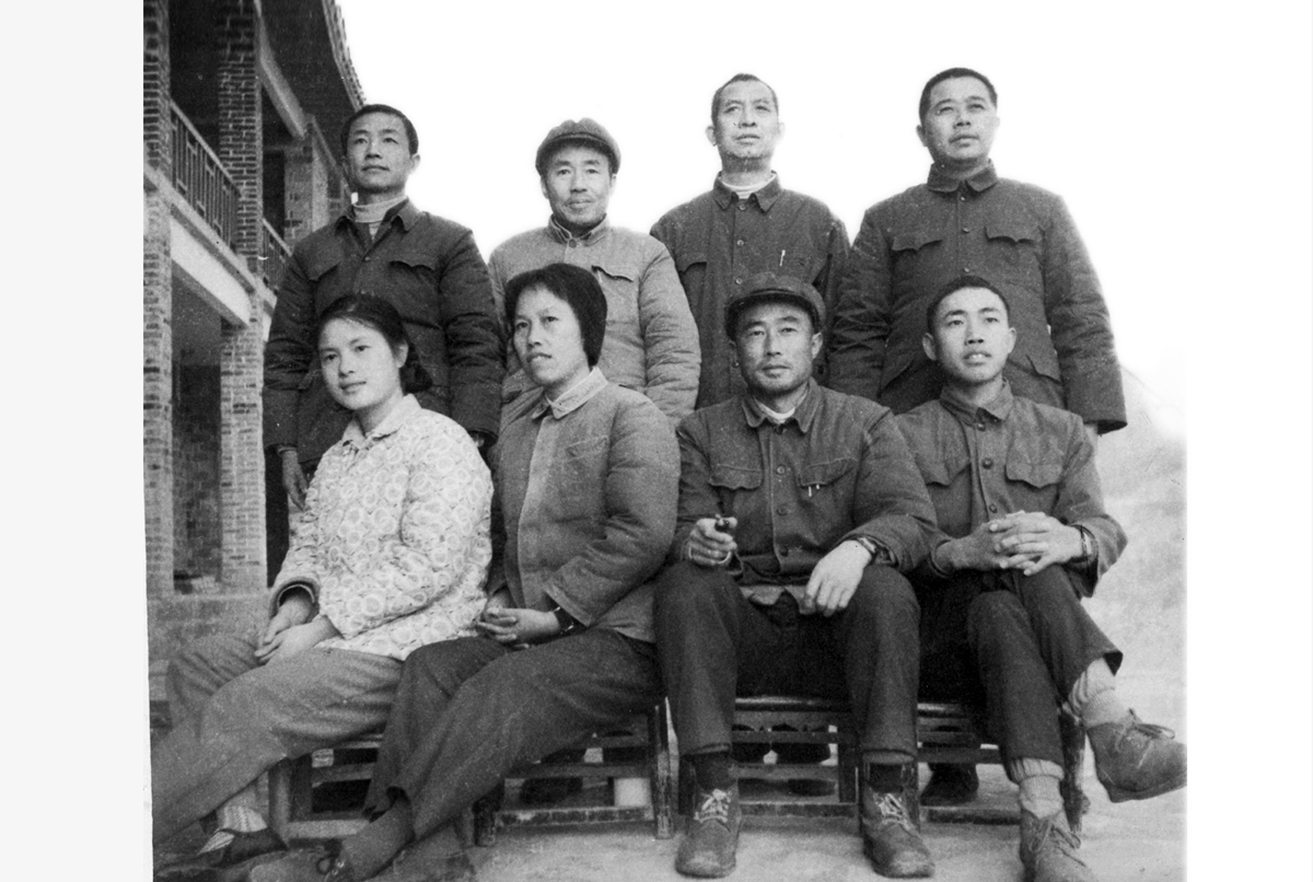 八十年代的大庸科委人员