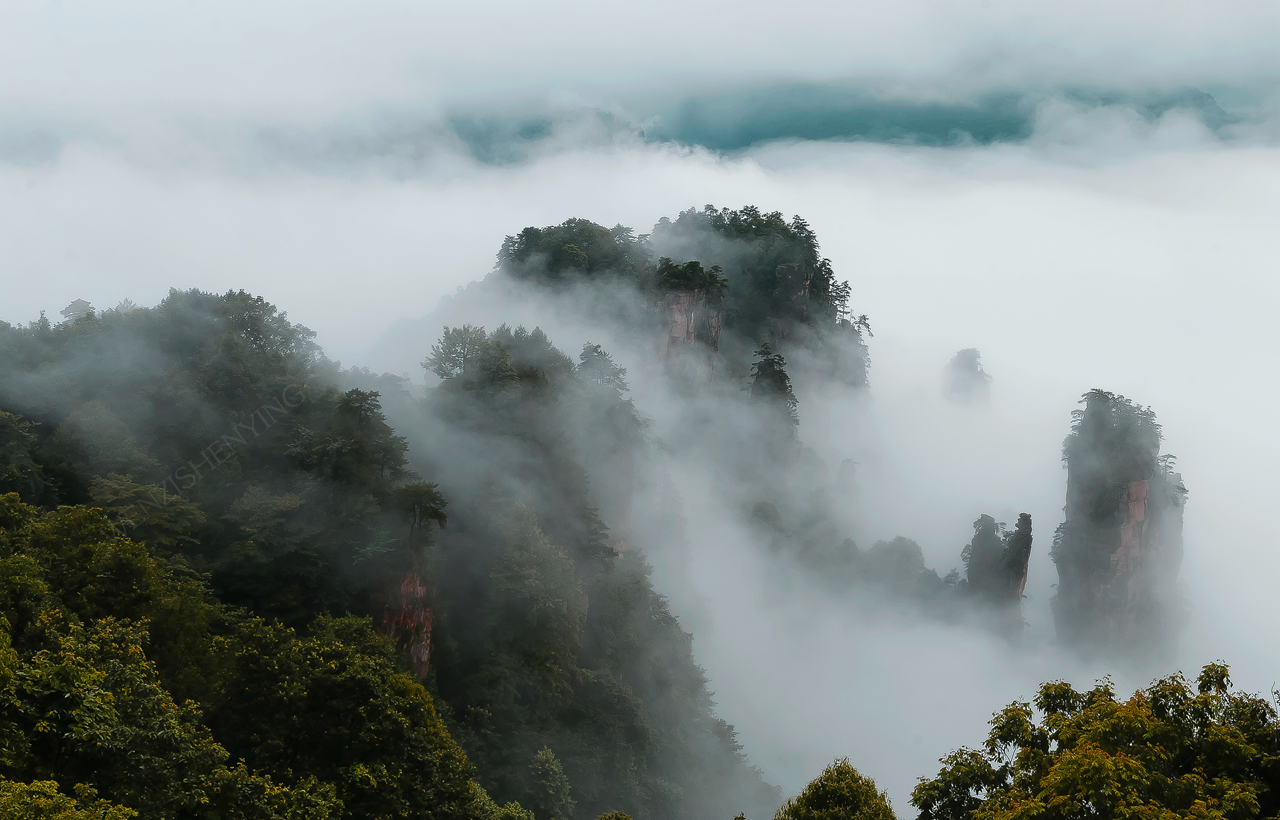 天子山云海奇观
