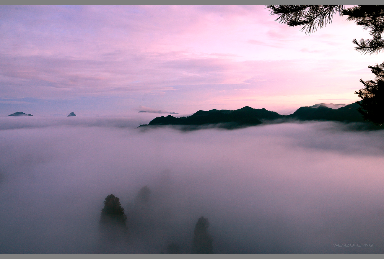天子山云海奇观
