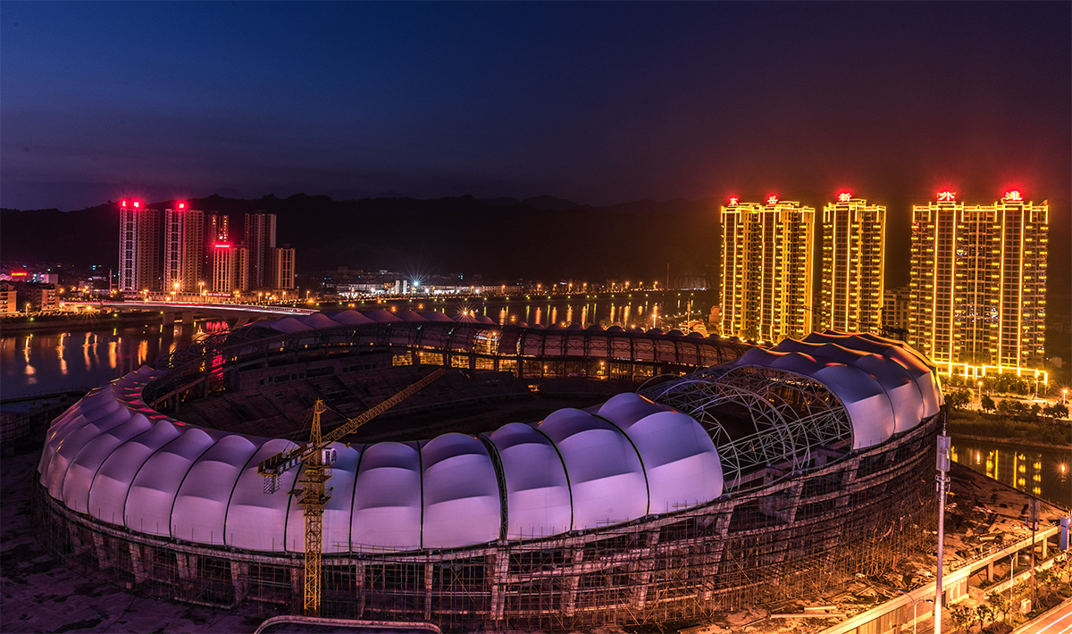 新城夜景一角