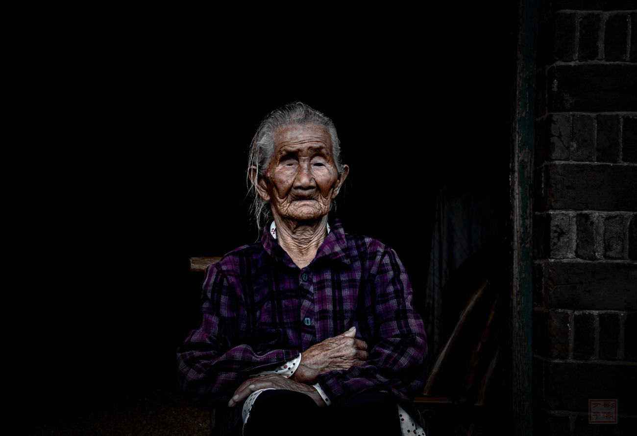 走访高龄李奶奶