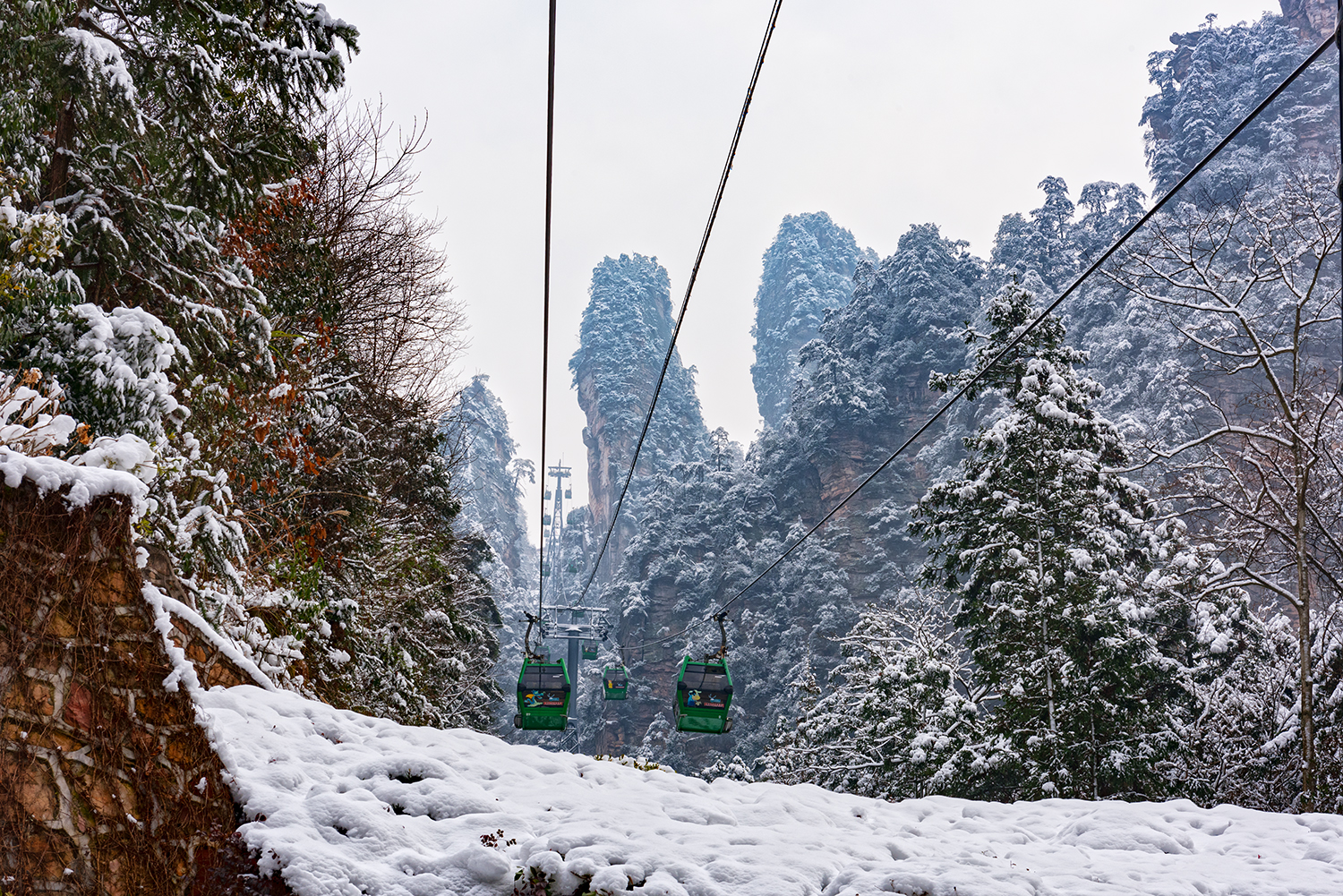 黄石寨初雪