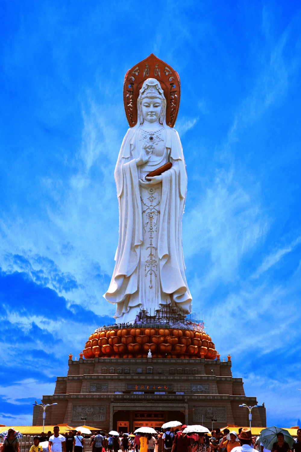 南山海上观音