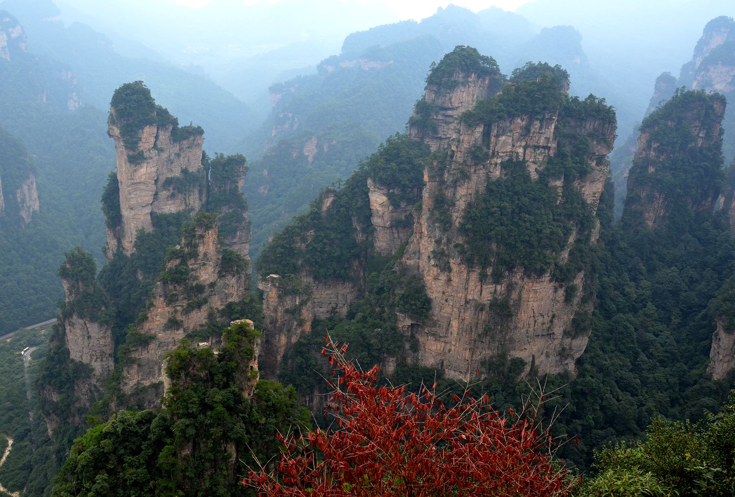 秋至山峦