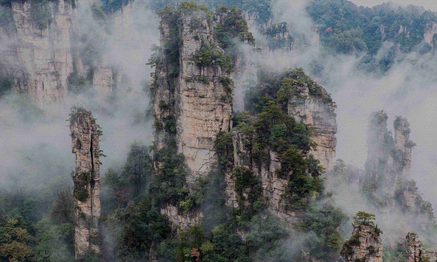 天子山西海