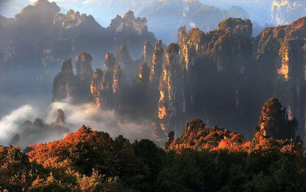 峰林沐晖
