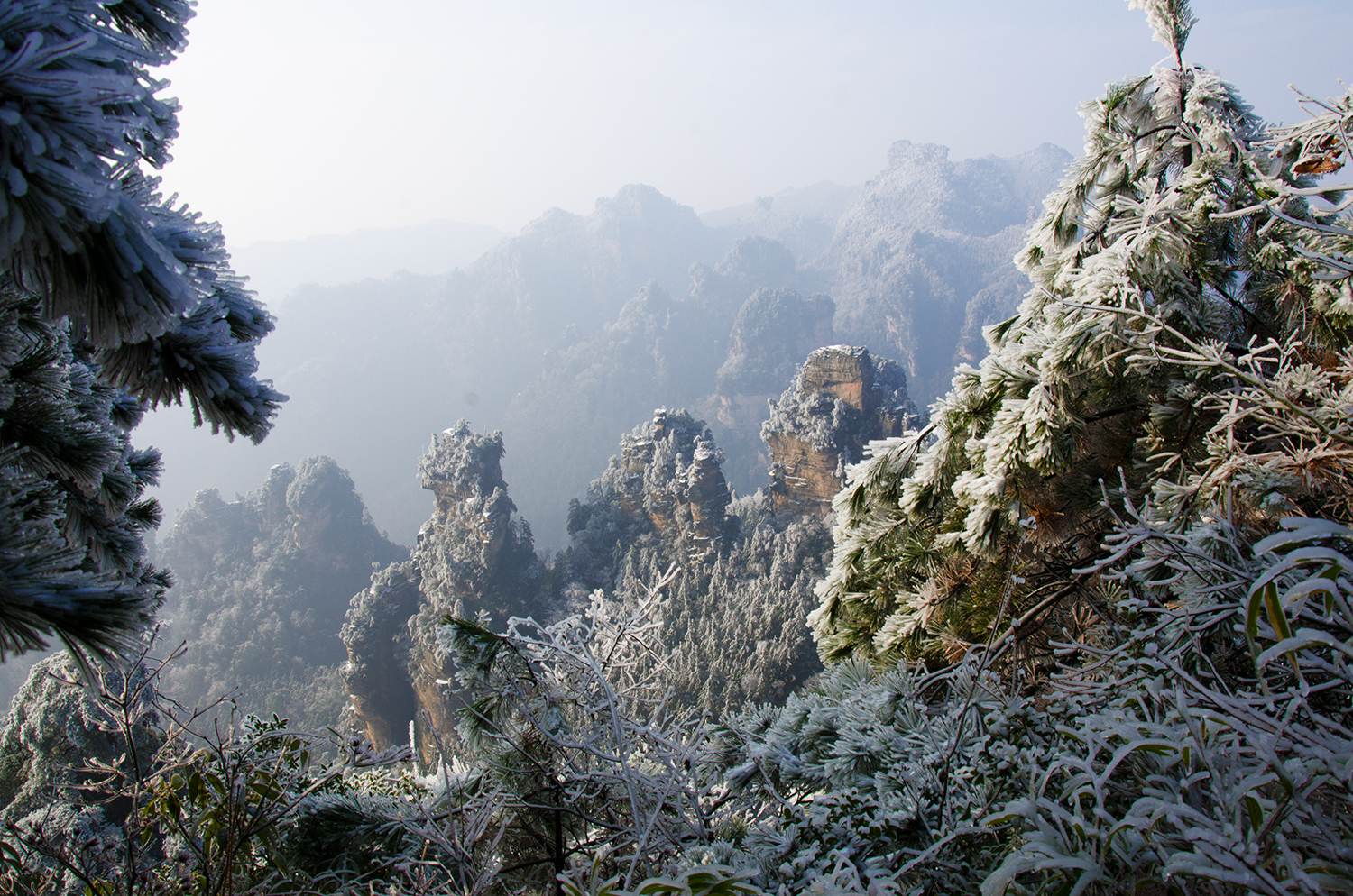 黄石寨雪（3）