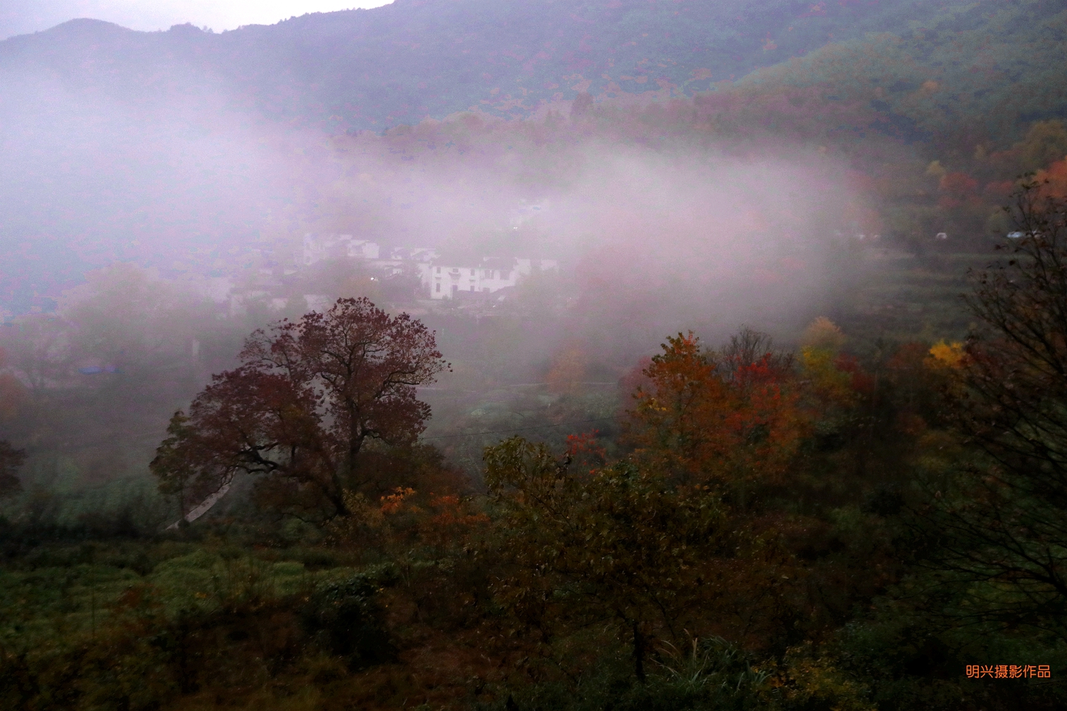 雾漫塔川