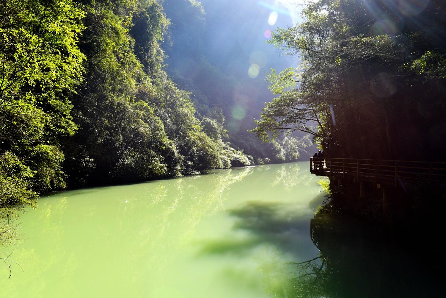 峽谷风光