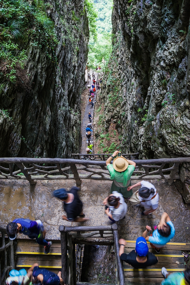 峡谷一线天