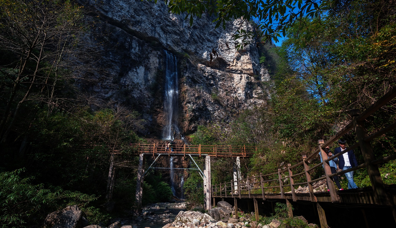 大峡谷瀑布