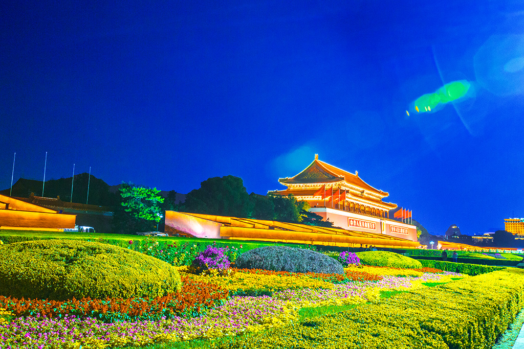 我爱北京天安门