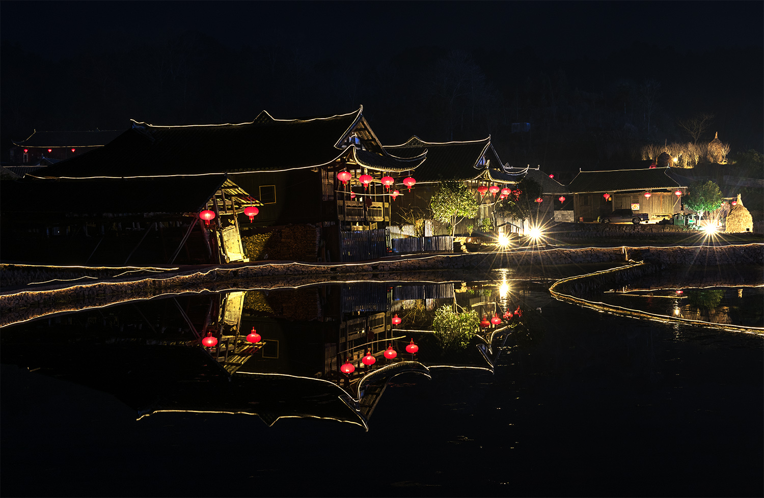 石堰坪夜景2