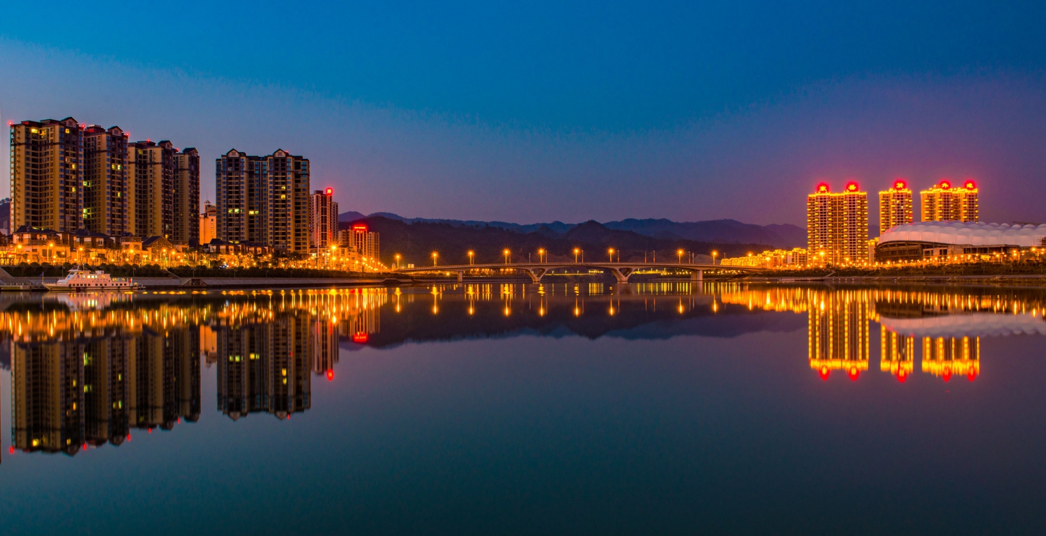 澧水夜色