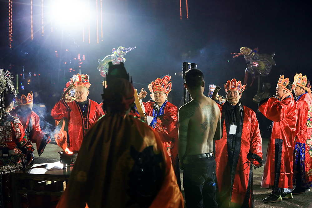 烧龙祭祀
